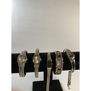 Lot of 5 Ladies Watches Untested As Is
